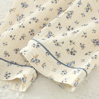 The Muslin House™ Flora - 100% Muslin Cotton Pajama