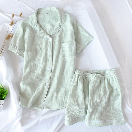 The Muslin House™ Muslin Cotton Pajama