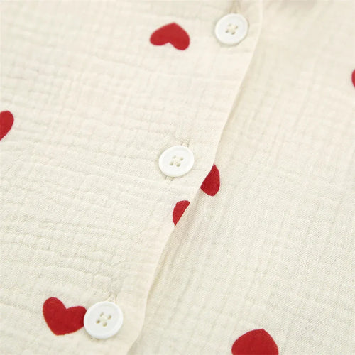 The Muslin House™ Blush - 100% Muslin Cotton Pajama