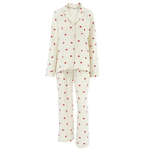 The Muslin House™ Blush - 100% Muslin Cotton Pajama
