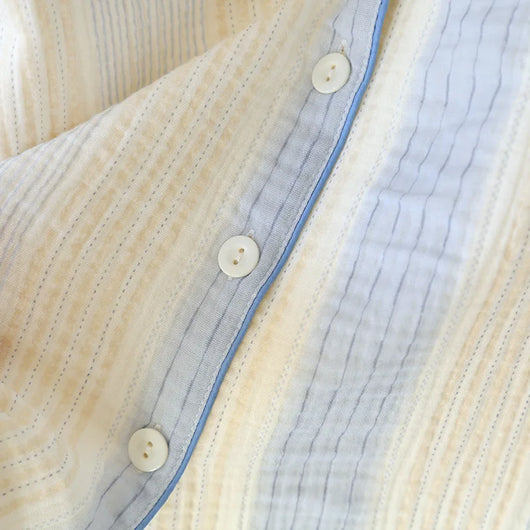 The Muslin House™ Cloudline Pyjama - 100% Muslin Cotton