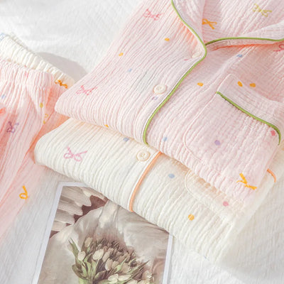 The Muslin House™ Pyjama Étoile – 100% Muslin Cotton