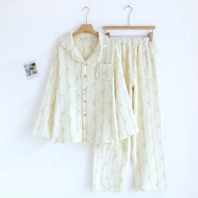 The Muslin House™ Bloom - 100% Muslin Cotton Pajama