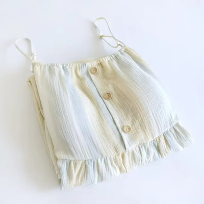 The Muslin House™ The Bloom Nightgown - 100% Muslin Cotton