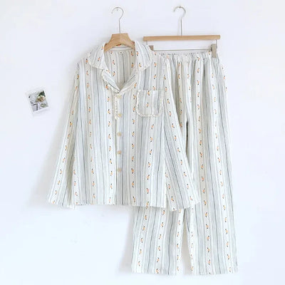 The Muslin House™ Bloom - 100% Muslin Cotton Pajama