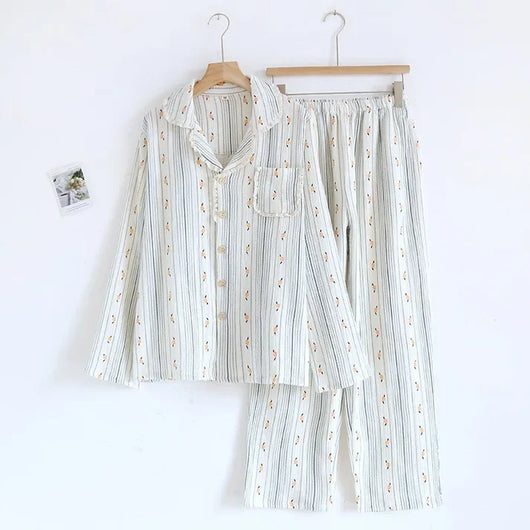 The Muslin House™ Bloom - 100% Muslin Cotton Pajama