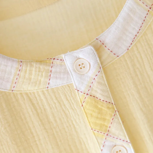 The Muslin House™ Mia - 100% Muslin Cotton Pajama