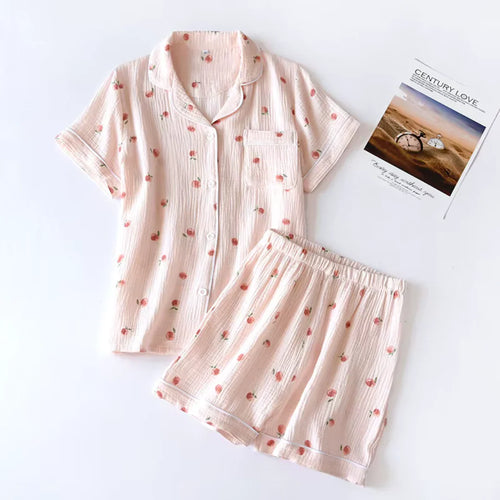 The Muslin House™ Nuvell - 100% Muslin Cotton Pyjama