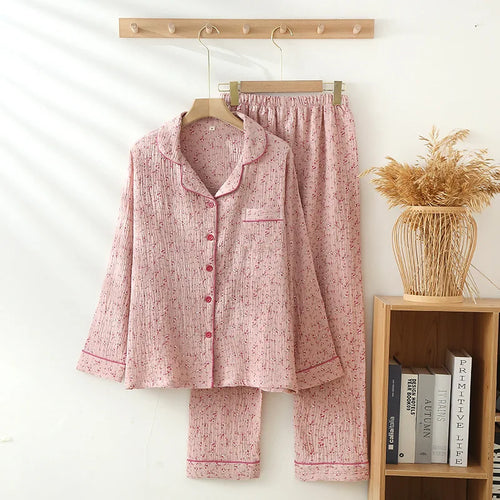 The Muslin House™ Flora - 100% Muslin Cotton Pajama