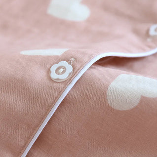 The Muslin House™ Heartly - 100% Cotton Pyjama