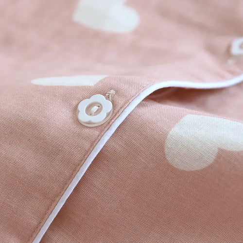 The Muslin House™ Heartly - 100% Cotton Pyjama