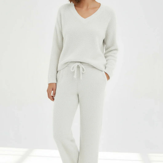 The Muslin House™ Amelie - Fleece Plush Pajama