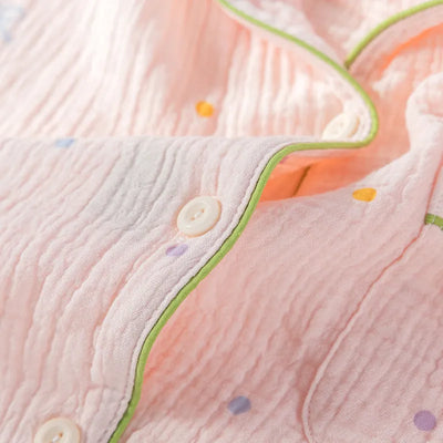 The Muslin House™ Pyjama Étoile – 100% Muslin Cotton