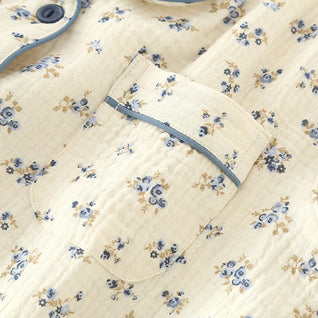 The Muslin House™ Flora - 100% Muslin Cotton Pajama