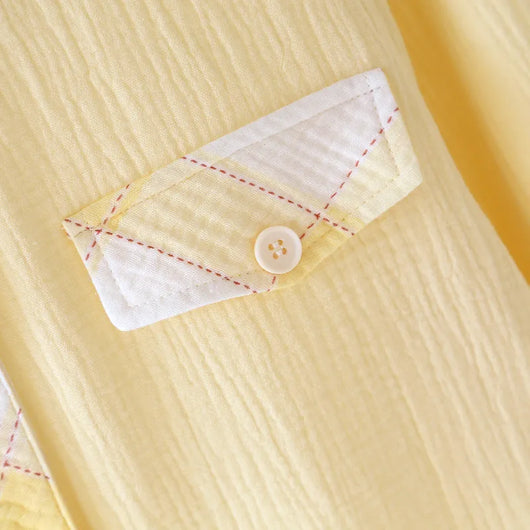 The Muslin House™ Mia - 100% Muslin Cotton Pajama