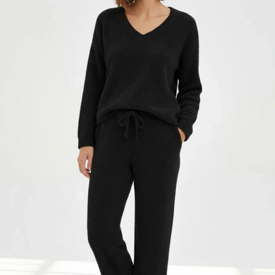 The Muslin House™ Amelie - Fleece Plush Pajama