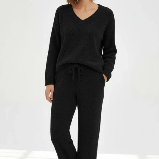 The Muslin House™ Amelie - Fleece Plush Pajama