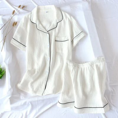 The Muslin House™ Muslin Cotton Pajama