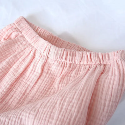 The Muslin House™ Long Sleeve - 100% Muslin Cotton Pajama