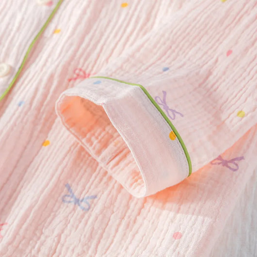 The Muslin House™ Pyjama Étoile – 100% Muslin Cotton