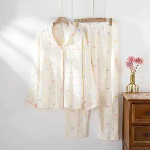 The Muslin House™ Pyjama Étoile – 100% Muslin Cotton